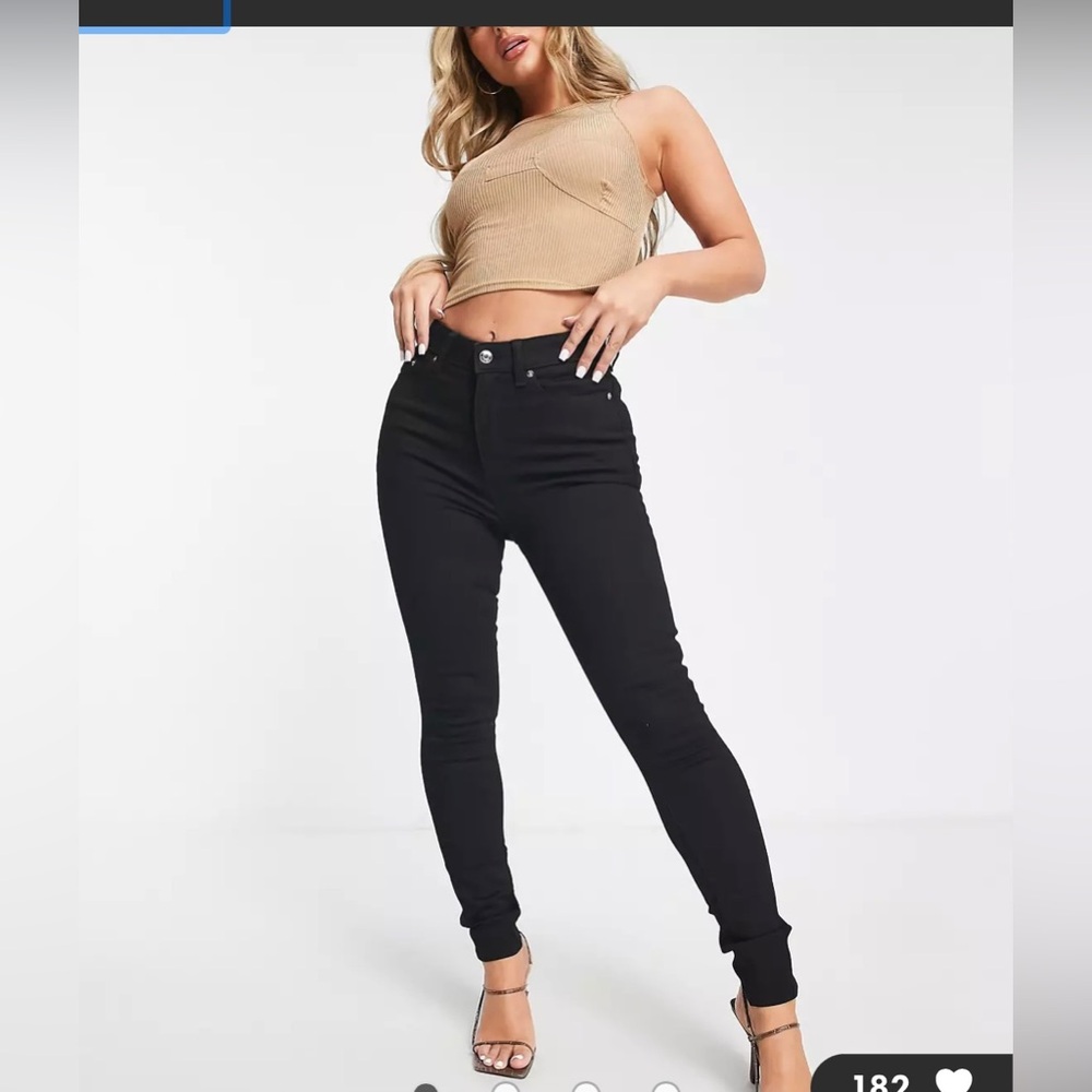 ASOS Tall Lift And Contour Skinny Jeans